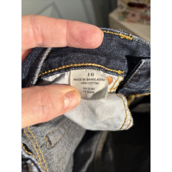 Ralph Lauren Boys Blue Jeans Size 16 Straight Leg Denim - Picture 9 of 9